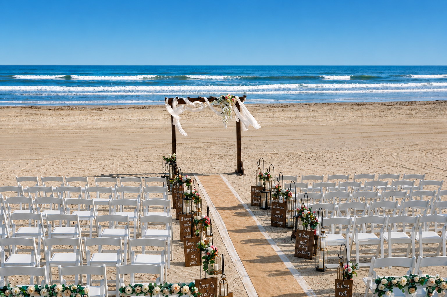 Seahorse Beach Commons: The heart of every celebration—and the signature setting for a ceremony by the sea.